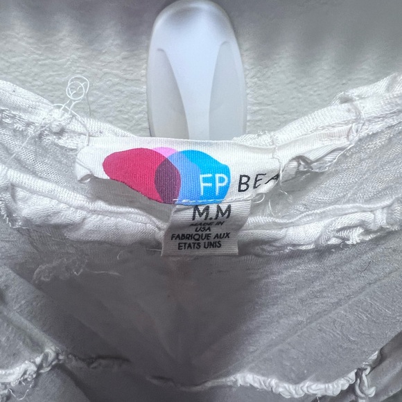 Free People Off White Beach Maxi Dress women’s size Medium - Picture 5 of 6